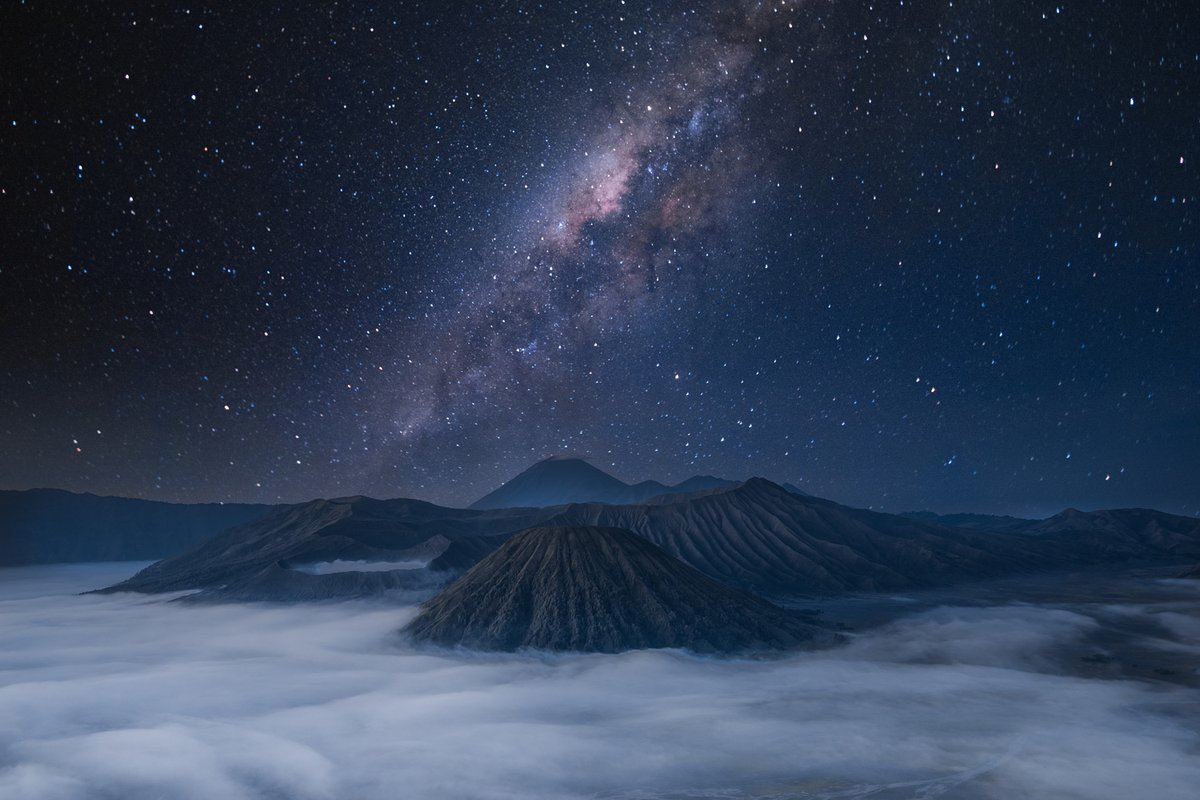 Check out this photo of Mount Bromo! Pretty neat huh?

Photo by Thijs Peters