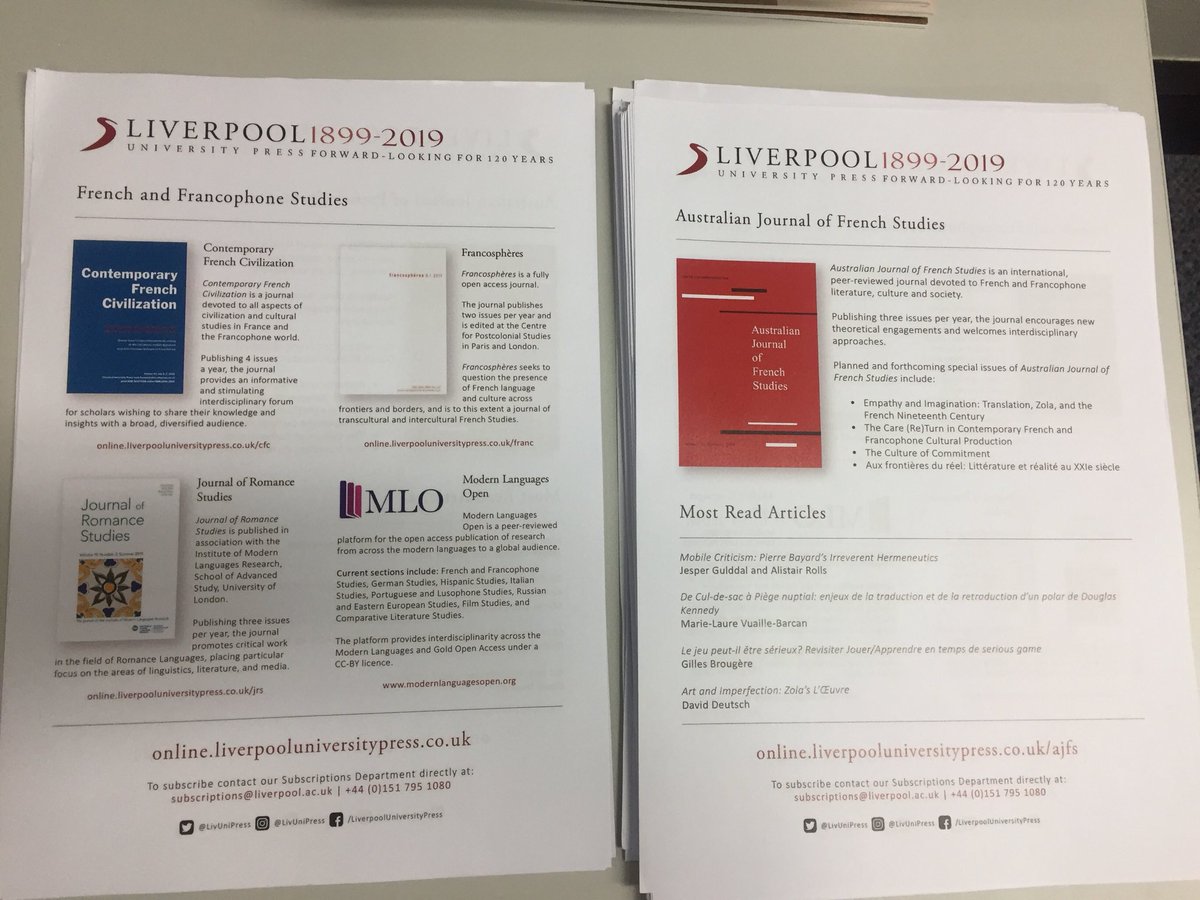 actually hand More Valentina Gosetti on Twitter: "More flyers for #ASFS2019 @AuFrenchStudies from @LivUniPress @ModLangOpen #ContemporaryFrenchCivilization #JournalofRomanceStudies #Francosphères #AustralianJournalofFrenchStudies https://t.co/JvNHp3pDrL" / Twitter actually hand More Valentina Gosetti on Twitter: "More flyers for #ASFS2019 @AuFrenchStudies from @LivUniPress @ModLangOpen #ContemporaryFrenchCivilization #JournalofRomanceStudies #Francosphères #AustralianJournalofFrenchStudies https://t.co/JvNHp3pDrL" / Twitter