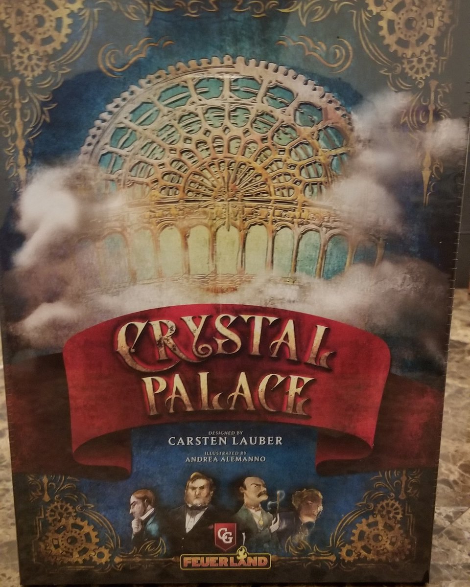 CardboardOnTap's tweet photo. This just came in from @Capstone_Games. Thank you @HeavyCardboard for showing this off and helping me decide to pick it up. Look for our own livestream of Crystal Palace on #TurnOrder in a few weeks. #bgg #boardgames #boardgamegeek https://t.co/FcPWWmQnw2