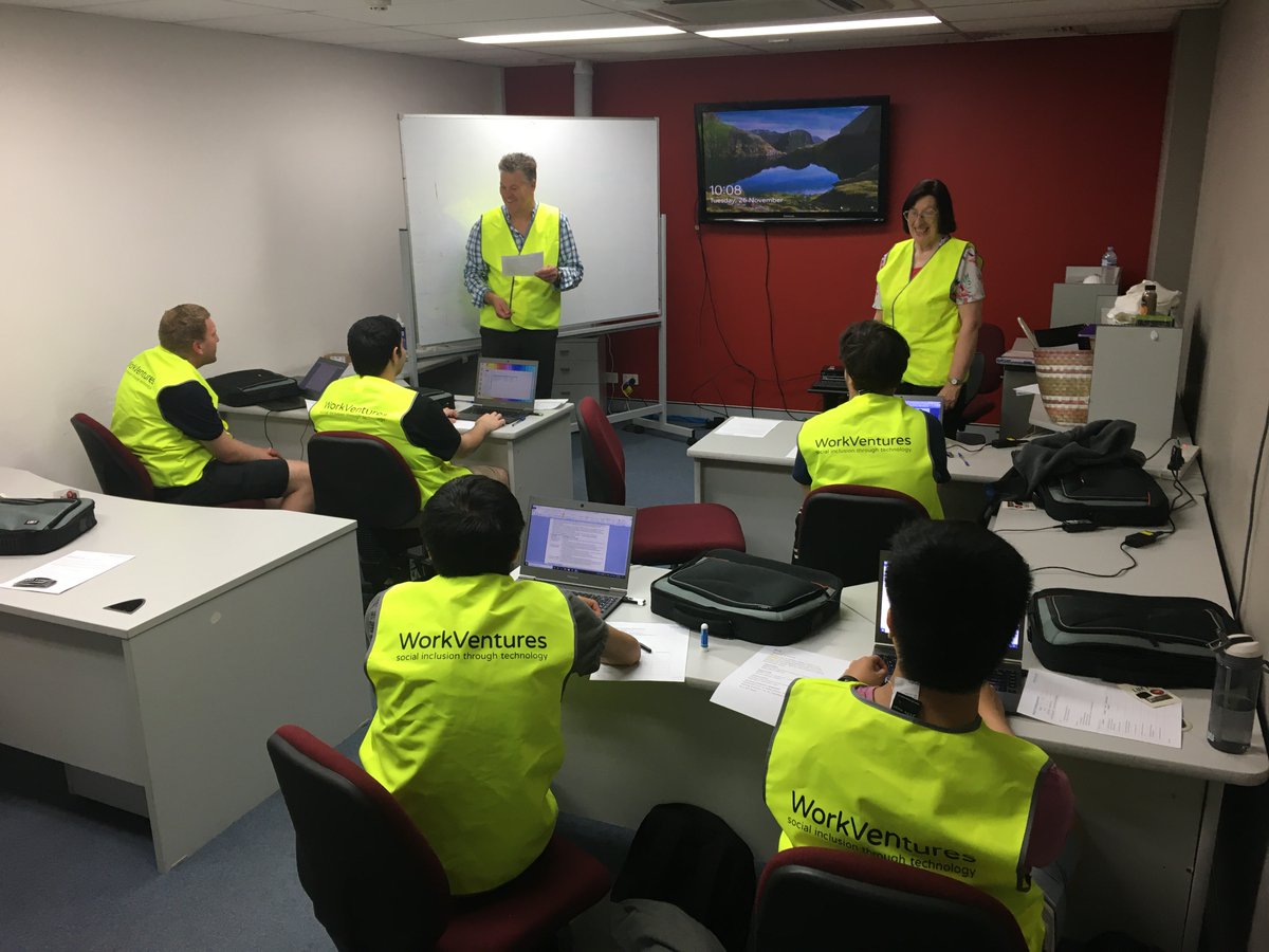 Our KickStart Nov 2019 class is well underway. KickStart is our employment readiness program, allowing participants to understand the longer-term career paths available and the qualities needed to achieve them.  
#workventures #socialimpact #youngpeople #employmentopportunities