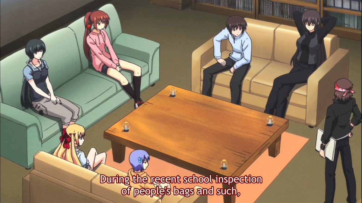 Right-leaning people: "Anime is apolitical."Majikoi (yes, really, again):