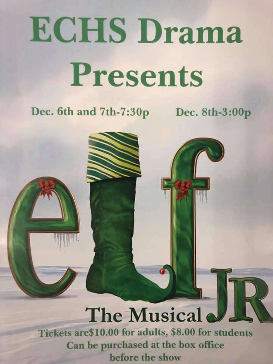 ECDRAMAC's tweet image. Mark your calendars folks!! We are 10 days away from opening night!!! We can’t wait to see all of you there! 🎄