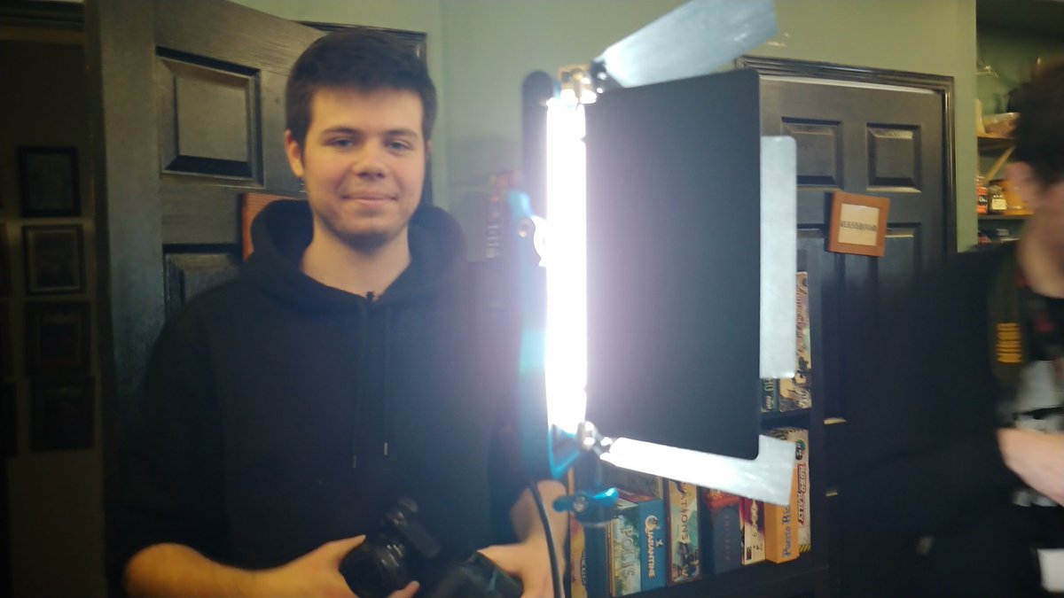 Mackenzierrb's tweet image. The End of an Era! On set of the last episode of Press Play for @C_Connected at @Guild_Cafe !
@ConestogaC 
#SetLife #BTS #onset