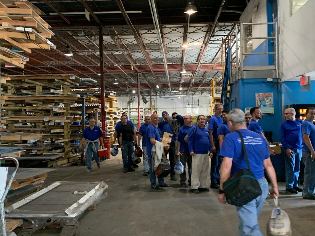 Today, we handed out 115 16-lb turkeys to our employees to help celebrate Thanksgiving!

Happy Thanksgiving!!