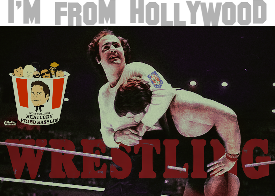 TravScottBowden's tweet photo. This week in #MemphisWrestling: I am in the audience as "Taxi" star #AndyKaufman debuts at the Mid-South Coliseum on 11-23-81. Doing his best Buddy Rogers crossed with a dash of class a la Freddie Blassie, Andy shocks the crowd w/his brilliant heel work. #KFRNowInColor https://t.co/0ZaF6YscLz