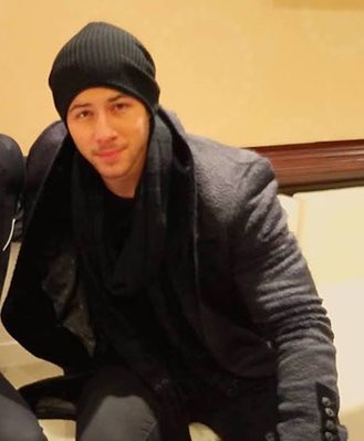 Nick Jonas in beanies