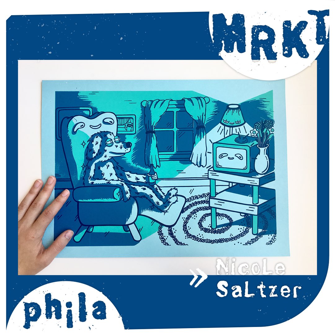 Vendor Spotlight! Come to PhilaMRKT and meet @ikkinikki5 who will be joining us on November 30th at @kismetcowork Manayunk on #smallbusinesssaturday Come pick up some art! #philamrkt #philamrkt2019 #artmarket #philly #smallbusiness #vendorspotlight #art