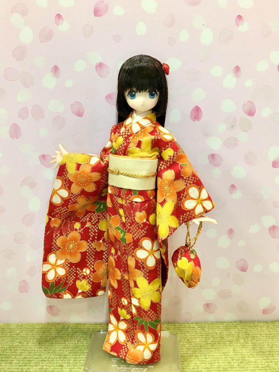 春色3カラー✧ えっくす☆きゅーと ふぁみりー KIMONO selection