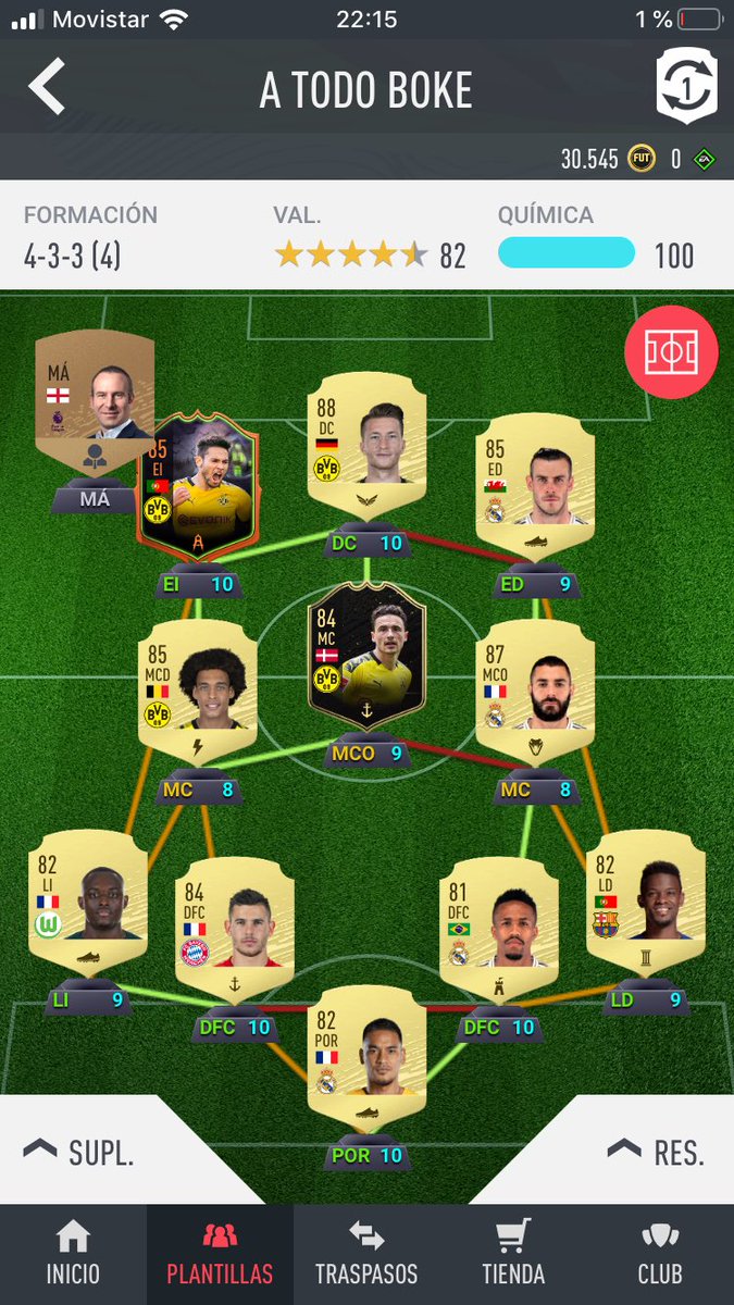 palpitando la vuelta