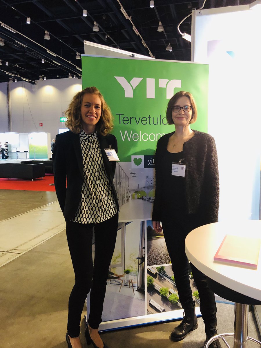 YITInvestors's tweet photo. #YIT is ready for #SijoitusInvest -fair at @messukeskus. Our CEO @KauniskangasK giving a presentation at 12:30 p.m. Stay tuned! https://t.co/5Eh79KJjiR