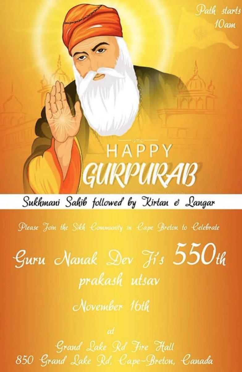 1. This past week students organized, led and held prayers in places like Montreal, Thunder Bay, and Cape Breton to celebrate the 550th Gurpurb.2. In Thunder Bay, students were the driving force in creating the first Guru Ghar there.