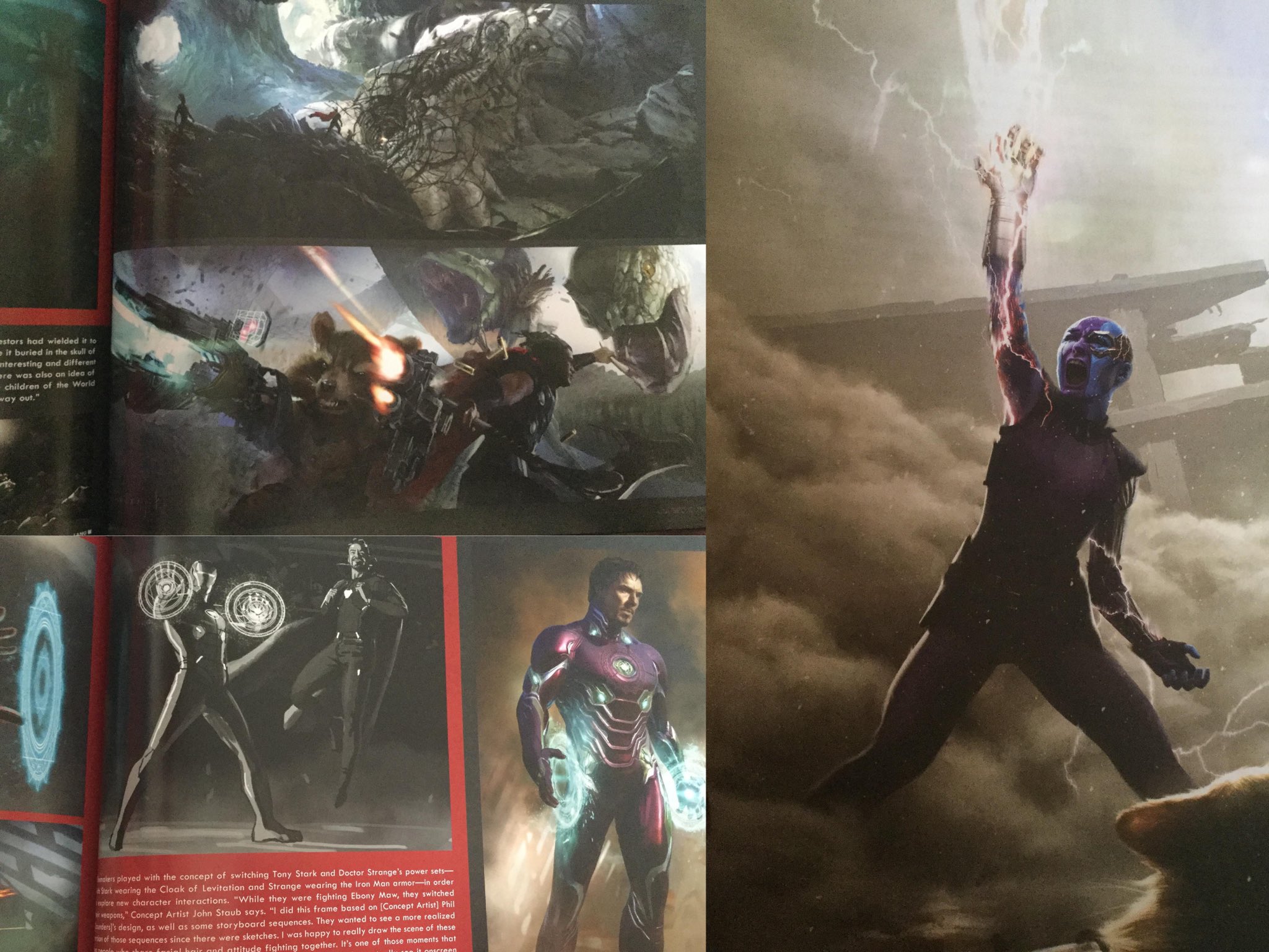 アベンジャーズ エンドゲーム コンセプトアート MCU 設定資料 アベンジャーズ エンドゲーム コンセプトアート MCU 設定資料