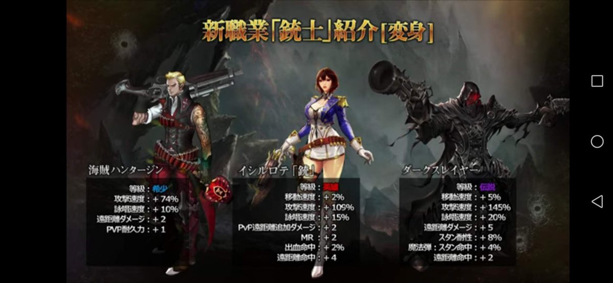 ぽんぽこ イシ02 新変身追加 変身 Md引き直し 銃士向け変身が希少 英雄 伝説級でそれぞれ追加 また12 4から期間限定で変身 Md引き直しキャンペーン開催 経験値合算 11 27実装 銃士に経験値を合算できる 合算割合は協議中 韓国台湾の