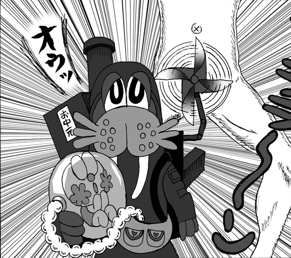 【息抜き漫画】『ヴァンパイアハンター・トド丸』第18話「ファッションショーにとどまらないトド丸」  