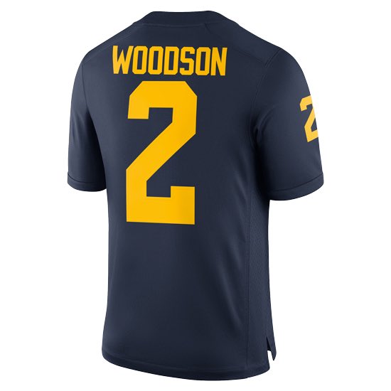 WolverineCorner's tweet photo. Giveaway alert 🚨 In honor of #BeatOhioState week, we are giving away a Charles Woodson Michigan Jersey. Here’s how to enter:

-RT this tweet 
-Follow @UofMMoments and @WolverineCorner

Winner will be randomly selected and announced on Friday night. Good luck and go blue! https://t.co/UwjyqDsmz5