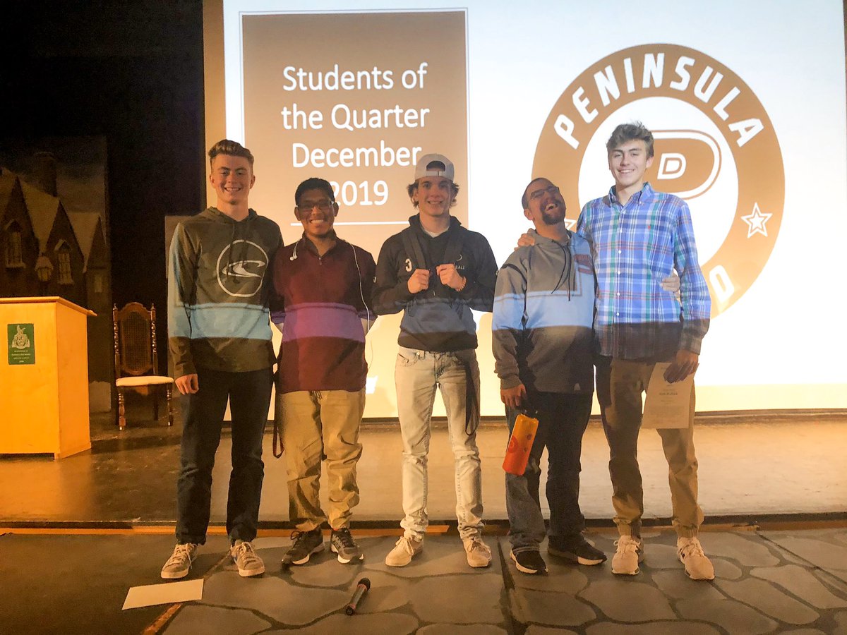 Peninsula1947's tweet image. Today we honored our Students of the Quarter! These 50+ kids have modeled what it is to BE AWESOME &amp;amp; we are so thankful to have them part of the Seahawk Family.