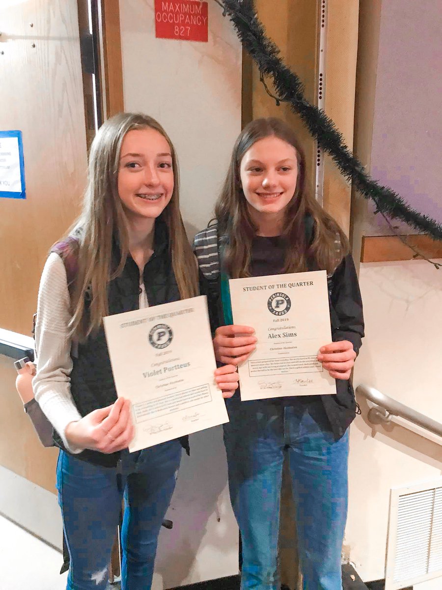 Peninsula1947's tweet image. Today we honored our Students of the Quarter! These 50+ kids have modeled what it is to BE AWESOME &amp;amp; we are so thankful to have them part of the Seahawk Family.