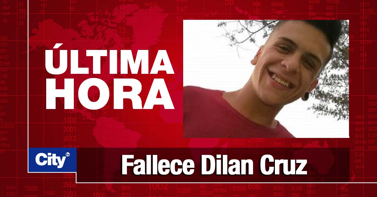 Citytv's tweet photo. Dilan Cruz, el joven, de 18 años, que recibió el impacto del artefacto de gas lacrimógeno en la cabeza acaba de fallecer ► https://t.co/4ko91Fb49P https://t.co/8E1ANGlnNb