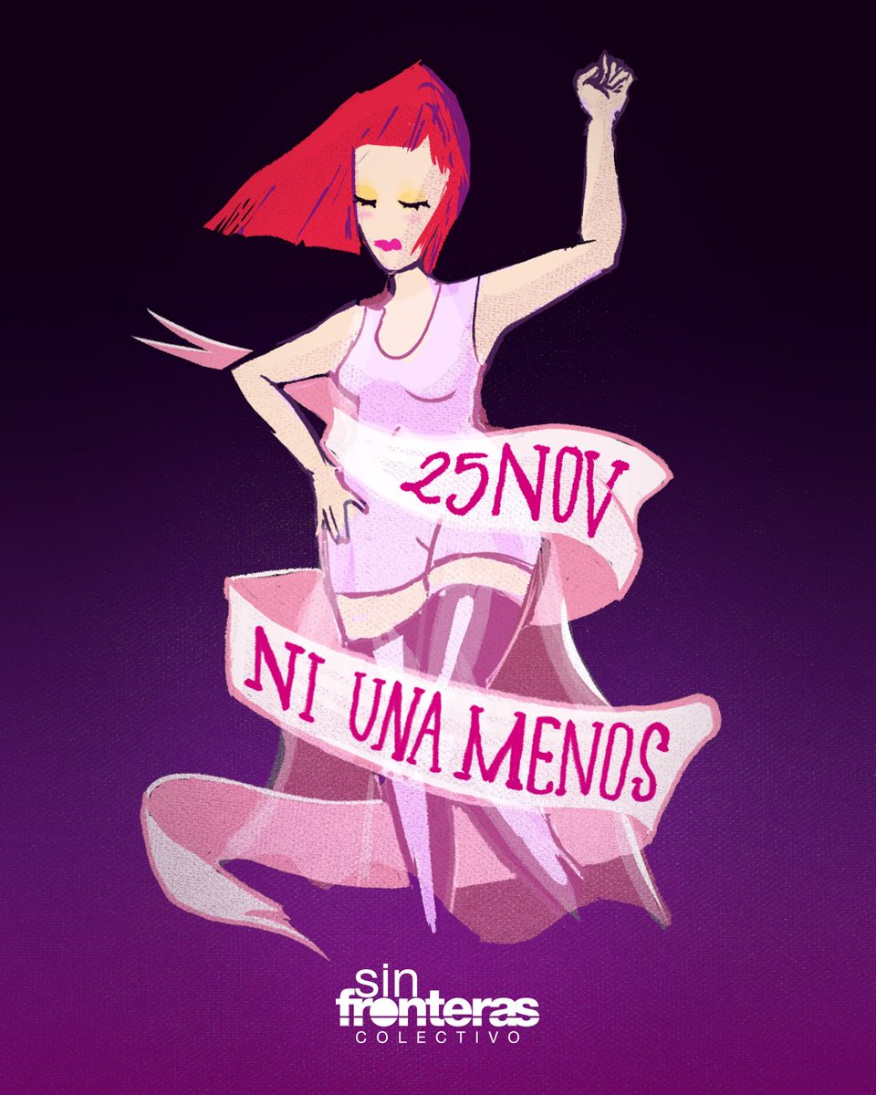SinFronterasCo's tweet photo. Alzar la voz contra la violencia de género sigue siendo necesario, sobretodo en un país donde el feminicidio se ha vuelto el acto más grave de violencia que arrebata todos los días la vida a 9 mujeres.

Exigimos una vida libre de violencia para todas.

#NiUnaMás https://t.co/J9XRjwY3VC