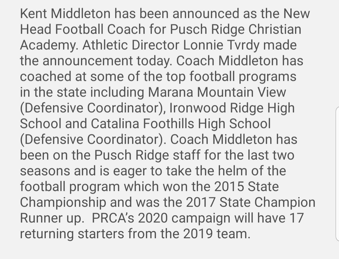 Pusch Ridge Football tweet media