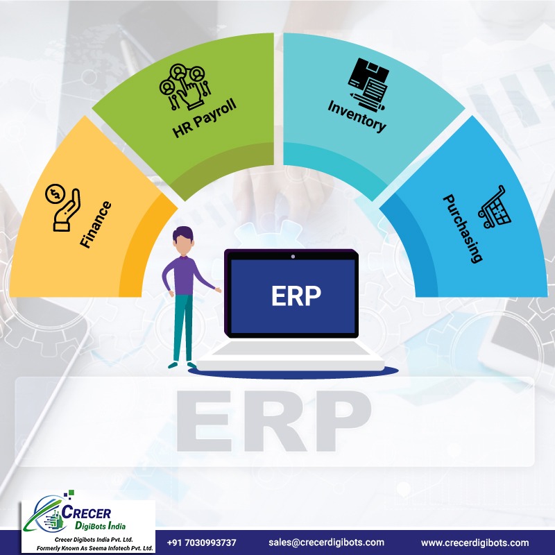 CrecerL's tweet image. If you want to make a huge growth in your #business, then let us know about your requirements and we will develop your #ERPsoftware. Reach us on 7030993737 or Write to us at sales@crecerdigibots.com or Visit crecerdigibots.com/ERP-systems.php
#ERPSoftwareDevelopmentServices #ERPSystem #ERP