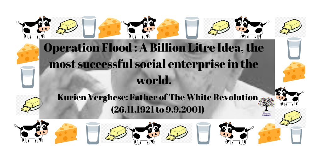 Father of the White Revolution #operationflood #socialenterprise #dairy #selfsustainance #MILK #butter #cheese #ideas #Amul #kurienverghese #whiterevolution #OTD #bhfyp #entrepreneur #Entrepreneurship #businessidea #socialchange #milkmaids #India #success