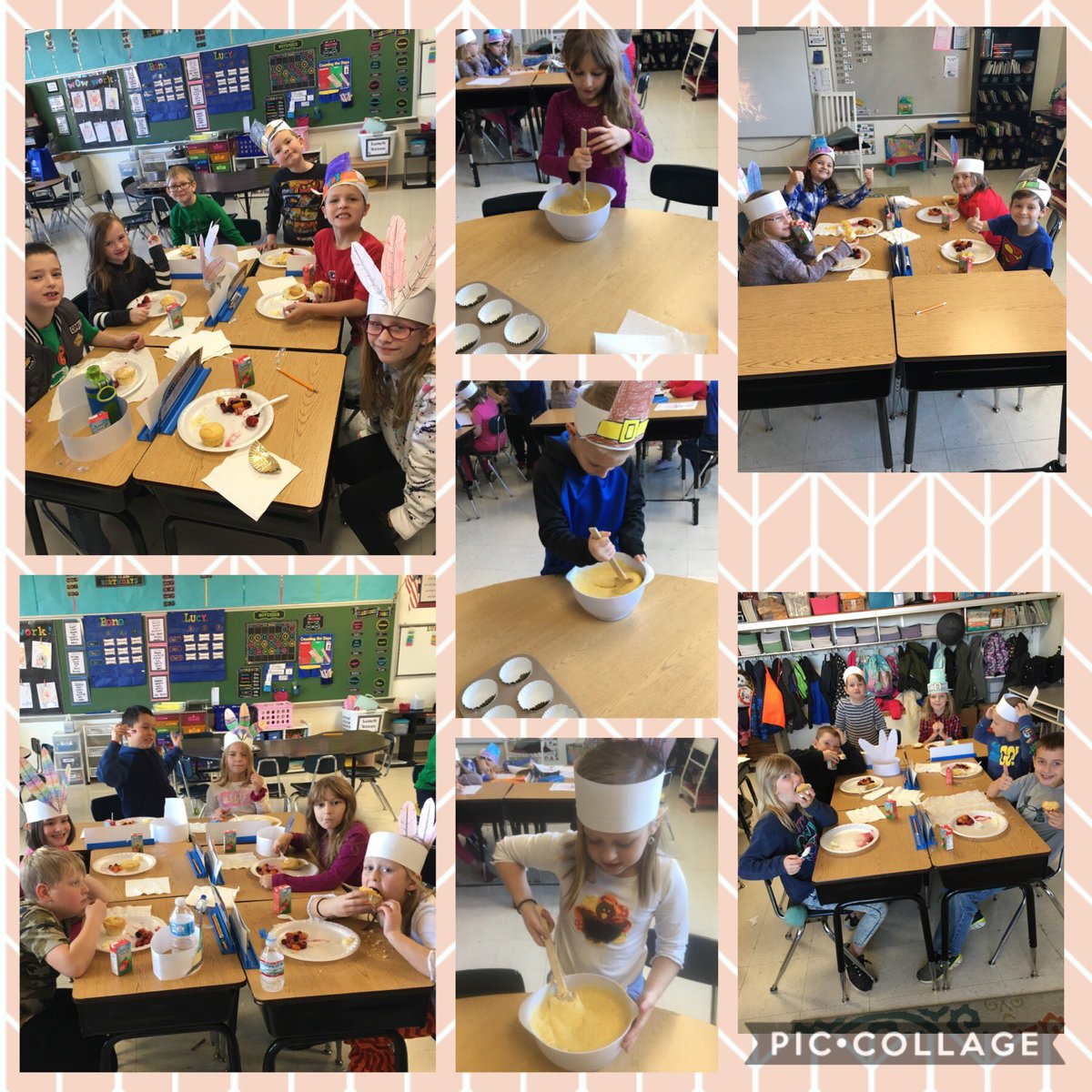 abono_squires's tweet photo. We shared our Friendship Feast today! I love this tradition of wrapping up our early communities unit and celebrating each other as friends. #TheKnightWay #Friendsgiving @Knights_Jeffers https://t.co/inHdM4lZ67