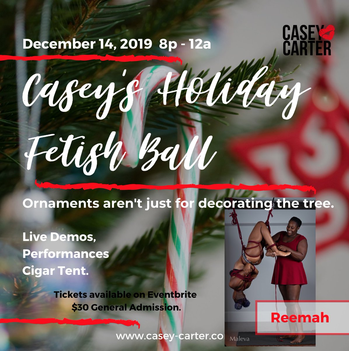 ReadCaseyCarter's tweet photo. #realphoenixblack will be demonstrating the art of impact play. #reemah will twist her model into a pretzel and #LunaJabariJoy highlight the intimacy of their threesome. 
Tickets ---> https://t.co/Ct8ercPTBH https://t.co/P5jtlVIU9Y