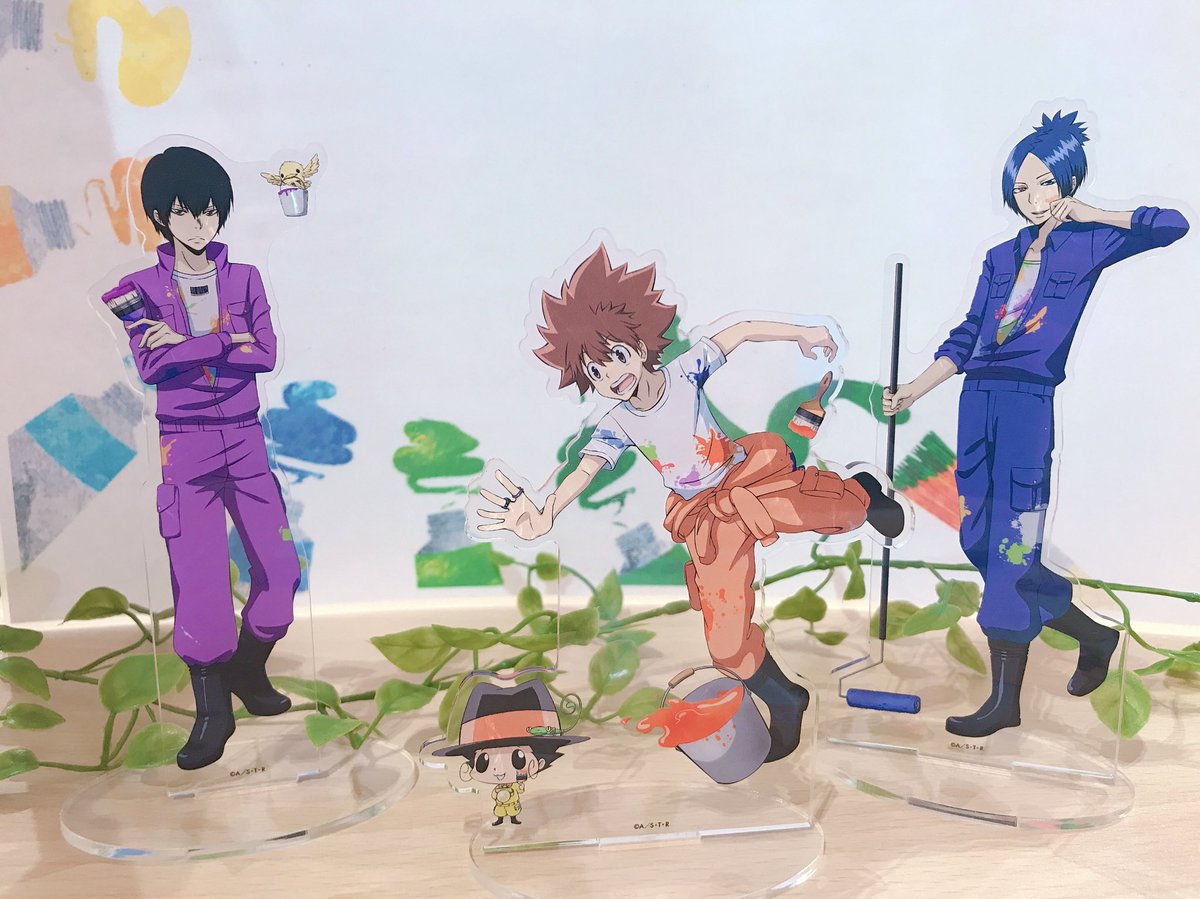 株式会社a3 イベント情報 家庭教師ヒットマンreborn Pop Up Store より新商品のご紹介です キャラアクリルフィギュアは つなぎを着たキャラ達が 部屋に飾ったり 撮影して楽しんでくださいね サンプルもございますよ ぜひ大阪にお越し 株式会社a3 イベント情報 家庭教師ヒットマンreborn Pop Up Store より新商品のご紹介です キャラアクリルフィギュアは つなぎを着たキャラ達が 部屋に飾ったり 撮影して楽しんでくださいね サンプルもございますよ ぜひ大阪にお越し