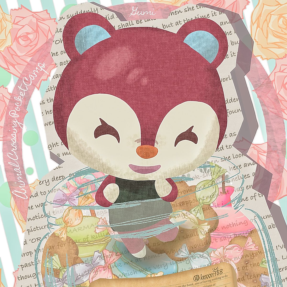 𝕂𝕖 𝕣 𝕚𝕒 Ke Ria どうぶつの森イラスト グミちゃんとお菓子 Punimii1 ポケ森 どうぶつの森 Animalcrossing Acpc ポケ森美術部 絵描きさんと繋がりたい 絵描きさんとつながりたい イラスト 絵 Illust 絵描き人 T Co