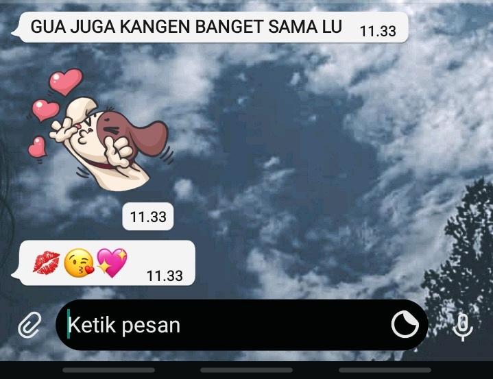 Udah mah girang bngt dpt notif isinya kegini. Astaga tau tau dapet dri temen ghibah. Kapan si dapet dari someone specialnya 😡