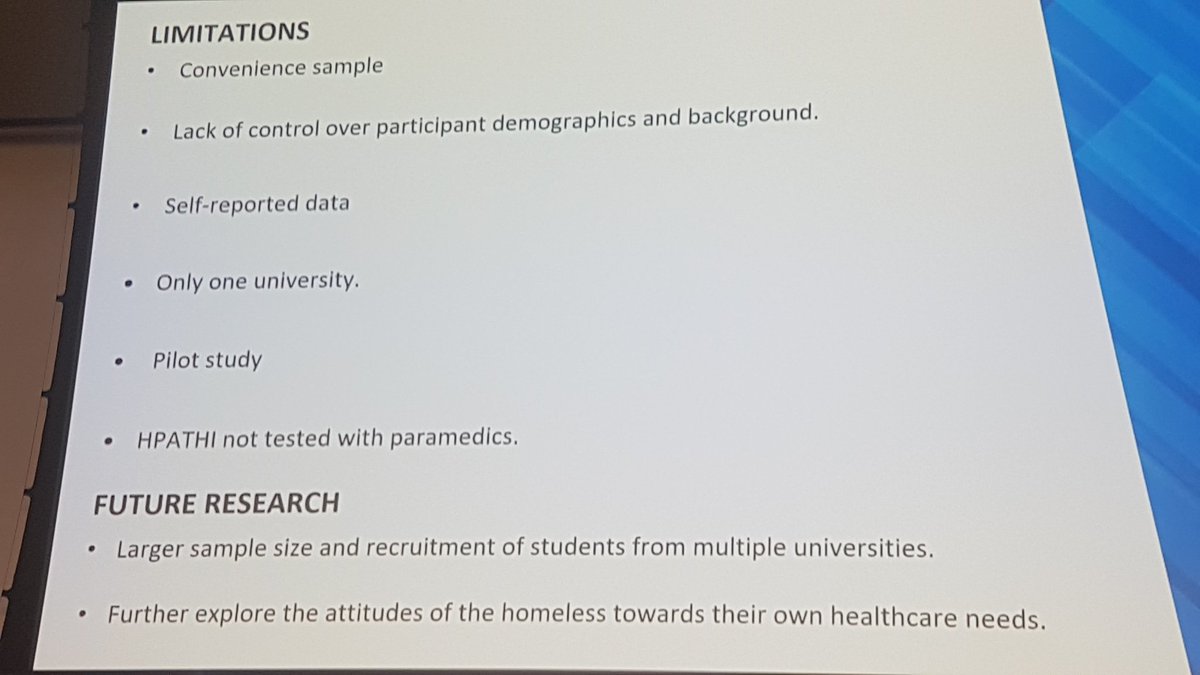 BrianHaskinsPhd's tweet photo. More from @MonashUni @dcehpp paramedic students Shamant Prakash and Shannon Brown on their research study 'Paramedic student empathetic attitudes toward homelessness: a mixed methods pilot study'. 
#PRS19 #ems #paramedic @VACAR_AV @salvationarmy https://t.co/ugKK1Wq6CI
