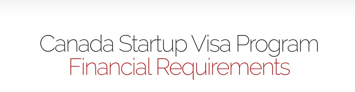 canada_startup's tweet image. Canada Startup Visa Financial Requirements

Learn More:
canadastartupvisaprogram.com/Canada-Startup…

#canadastartupprogram #canadastartupvisaprogram #canadastartupvisa