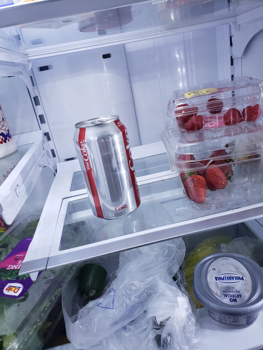 diet coke refrigerator