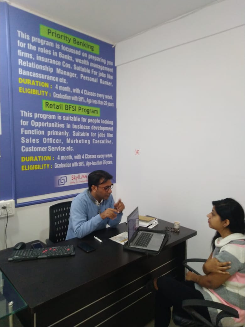 FreeCounsellingSession is successfully going on by the Centre Head Mr. RajnishSharma at Skyllme Delhi
pls contact 9716051000 & 9560831651 or visit us for more details with 100% JobPlacementAssistance in BFSI Sector.
#Address: WZ-247, Second Floor, Uttam Nagar (East), New Delhi-59