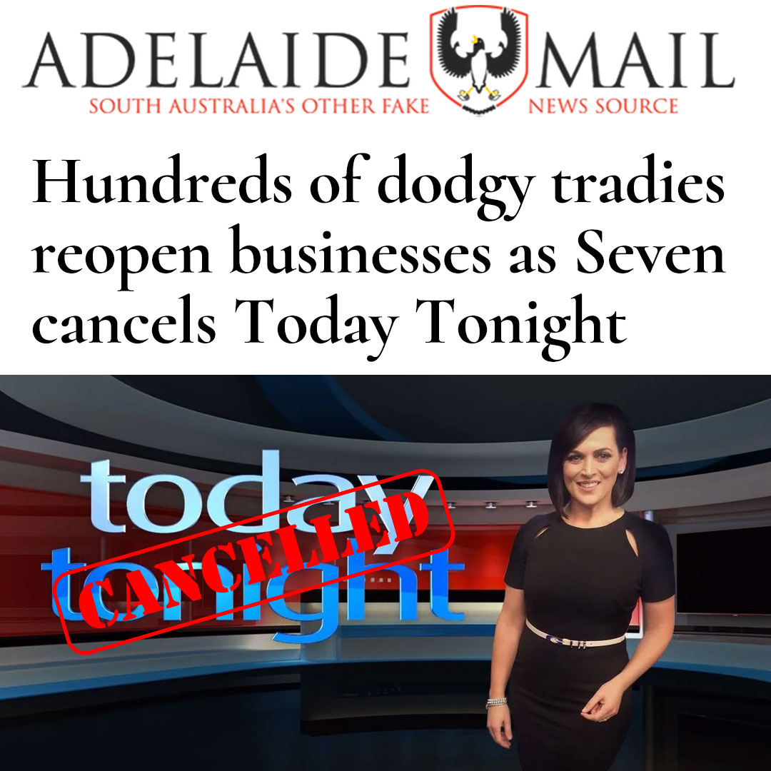 Dodgy tradies, landlords from hell and nightmare tenants rejoice...
#todaytonight