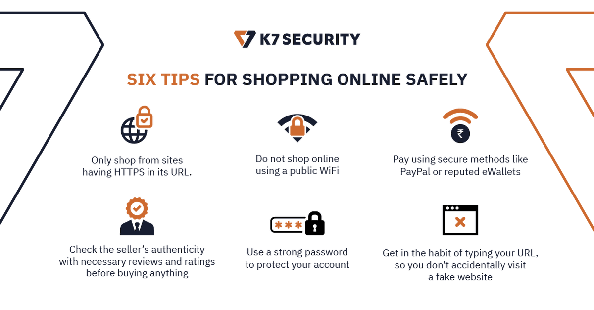 If you're a binge shopper here are some tips for you. Happy Shopping!
#OnlineShoppingTips #K7Security #K7Computing #OnlineSafety #CyberSecurity #CyberSafety