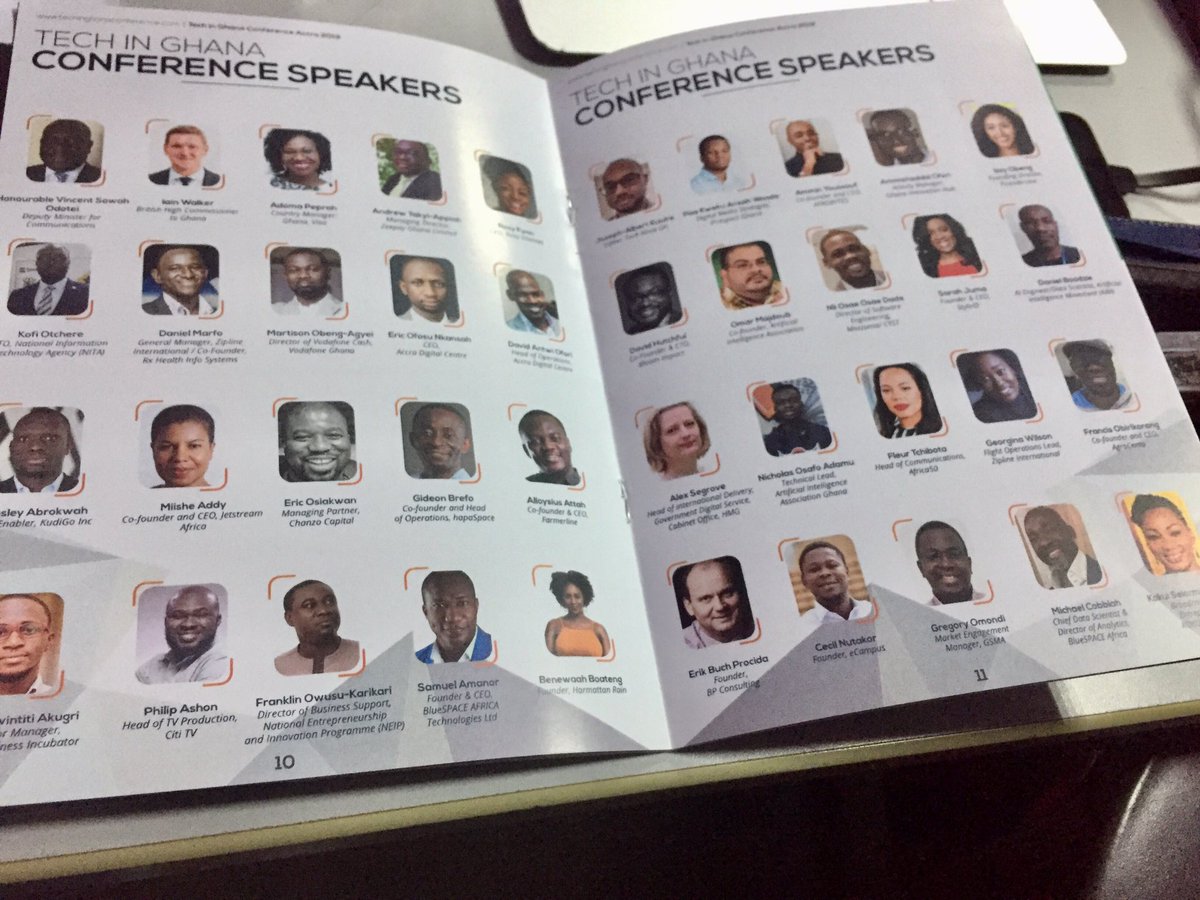 grisglobal's tweet image. #RT @accradigicentre: RT @TechInGhana: Our #TechinGh19 Conference Programme is live! Take a look at what you can expect over the next two days at @accradigicentre &amp;amp; @ghana_hub 

Tag us at #TechinGh19 and join the conversation.

#Technology #AB2020 #Innov…