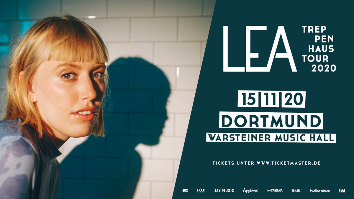 WarsteinerHall's tweet photo. LEA gehört mit Hits wie „Leiser“, „Immer wenn wir uns sehn“ oder „110“ längst zu den erfolgreichsten deutschen Pop-Künstlerinnen. Anfang 2020 veröffentlicht LEA ihre neue Single „Treppenhaus“. Ihr drittes Album kündigt sich für die 2. Hälfte des Jahres an. https://t.co/ED913zru8R