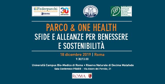#Parchi e #salute  se ne parla a #Roma il 18 dicembre per approfondire la relazione fra il contatto con la #natura e il #benessere  fisico e mentale delle persone
Qui la news: federparchi.it/dettaglio.php?…