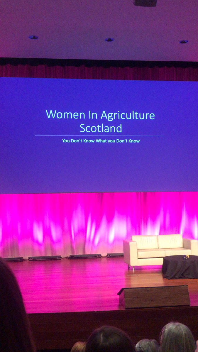 Another jam packed programme kicking off at <a href="/WiAScot/">Women in Agriculture</a> autumn conference ‘You Don’t Know What You Don’t Know’ #WiA19
