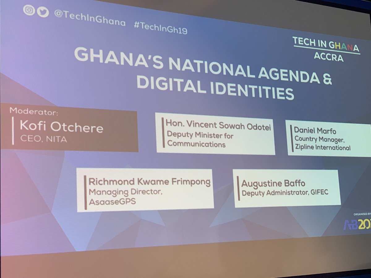 KofiAshon's tweet image. The first session. Befitting topic! #TechinGh19