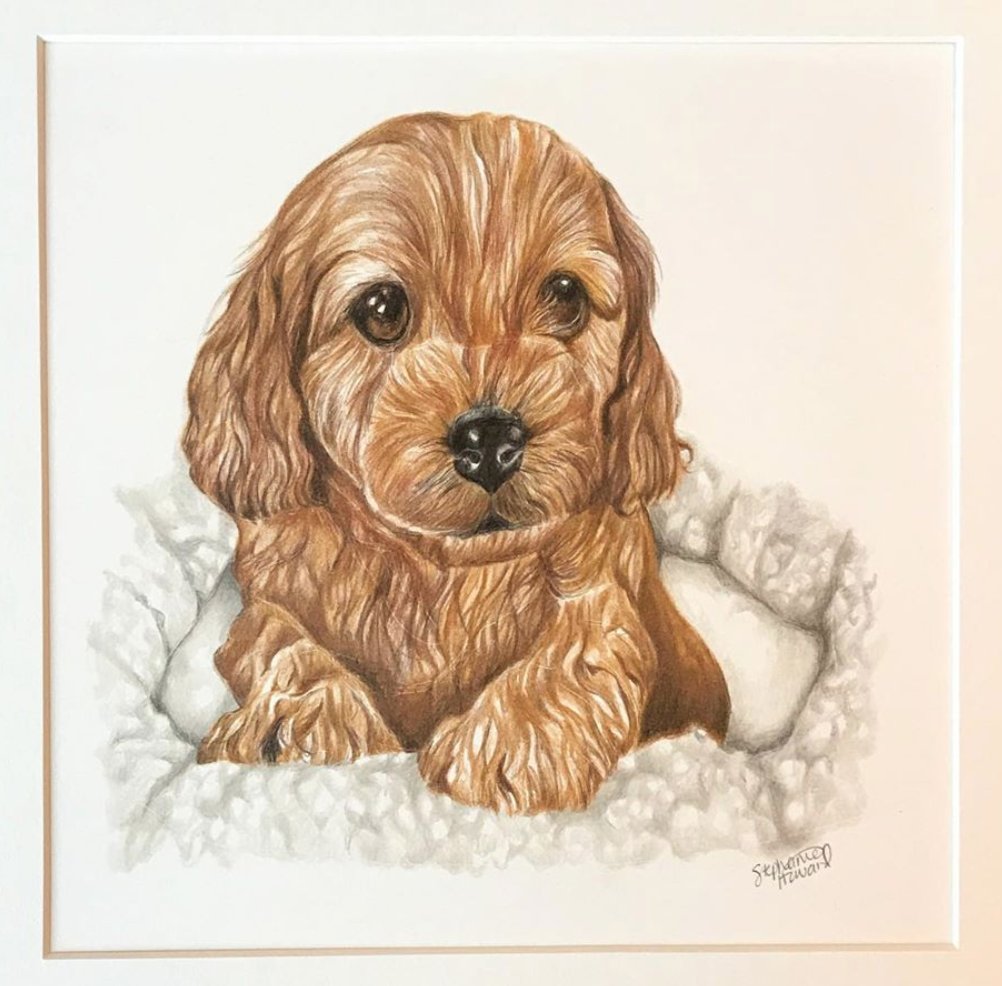 WoofTimeEvents's tweet image. Stunning commission by @Stephaniehowarddesign We will have her Christmas cards @The next WOof Time! @TheBirdspub Sunday 8th, 10.30am #DoggyBrunch #ChristmasParty #DogsAllowed #DogParty #DogsofLeytonstone #Dogsofinsta #Veganpubfood #Dogfriendly #Doglovers #Dogsarethebest #e11