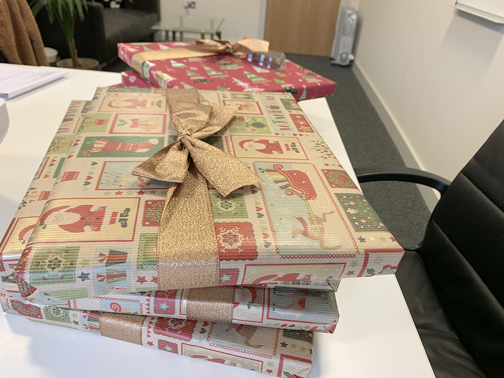 InfusedM's tweet photo. Getting ready to send these off to Santa so he can deliver them to our amazing clients! #amazingyear #2019 https://t.co/Z4rS6x8yaR