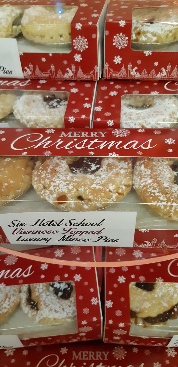 Its Offically CHRISTMAS,  <a href="/ccnvrqprofcook/">CCN Professional cookery</a> <a href="/HospitalityCCN/">Hospitality CCN</a> famous Mince Pies are now on sale <a href="/DebutRestaurant/">Debut Restaurant</a> <a href="/norwichcollege/">City College Norwich</a> £2.50 a box