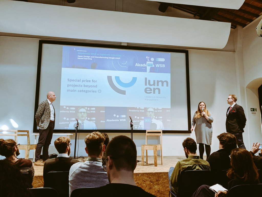 Raúl Tabarés 💢 (@faraondemetal) on Twitter photo #Next40
Now it's time for the Polish and Italian node to take a step back and reflect about how <a href="/ODM_Platform/">ODM Platform</a> has contributed to co-create services by students working with different stakeholders.
#digital
#makerspaces
#ErasmusPlus
#opendesign
#openmanufacturing #Next40
Now it's time for the Polish and Italian node to take a step back and reflect about how <a href="/ODM_Platform/">ODM Platform</a> has contributed to co-create services by students working with different stakeholders.
#digital
#makerspaces
#ErasmusPlus
#opendesign
#openmanufacturing