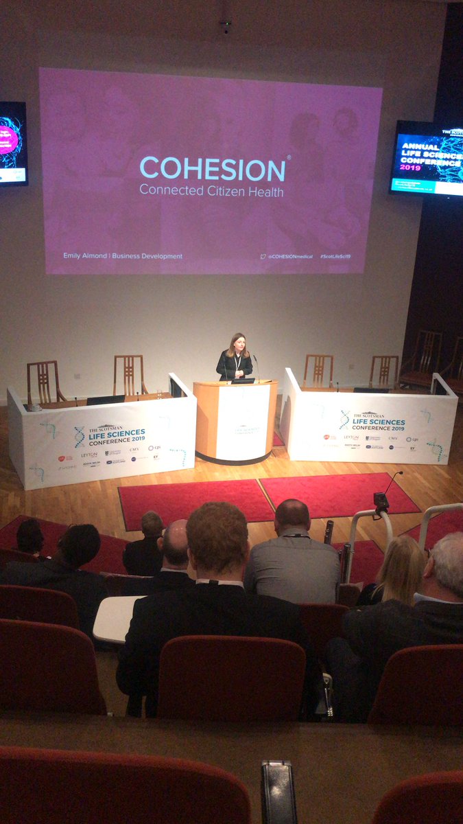ScotsmanDebate's tweet photo. #SmeShowcase #ScotLifeSci19 @CohesionMedical https://t.co/88IicQyTVO