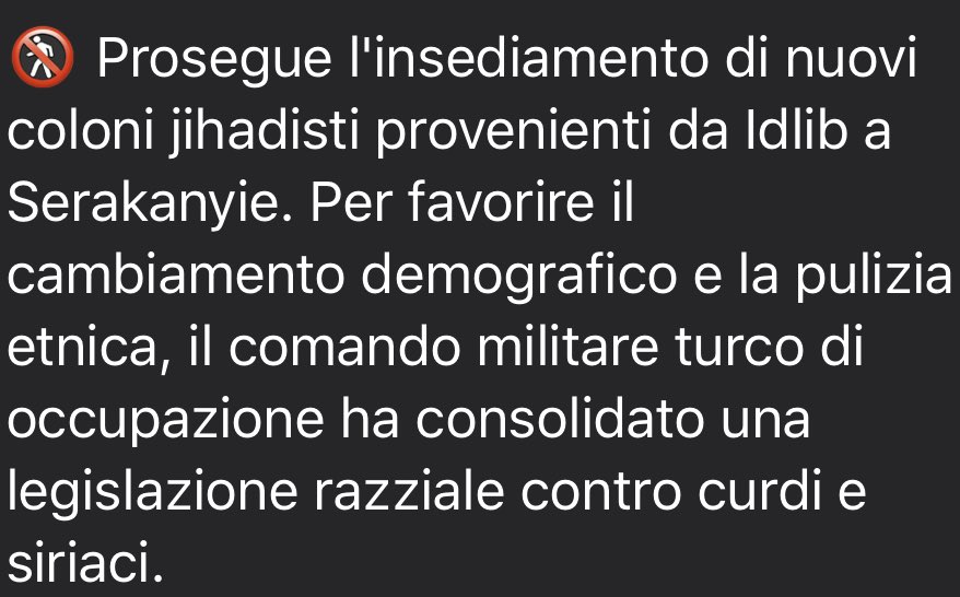 barone_rotto's tweet image. 48esimo giorno di conflitto, nella più totale indifferenza di politici e media occidentali.
DAESH sta riorganizzando la propria folle Jihad e ristabilendo un proprio territorio di influenza.
Poi non lamentatevi.
#rojavaresistance