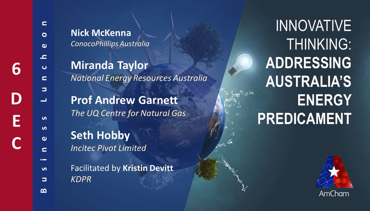 USwithAUS's tweet photo. Are you #Energy Literate? Join #AmChamQLD on 6 Dec to learn more: https://t.co/2o9EL1mZ1T. Check out @UQ_News’ report commissioned by @NERAnetwork - Building Australia’s #EnergyLiteracy: https://t.co/nym0U86ZNu https://t.co/pXdlRHmEpo