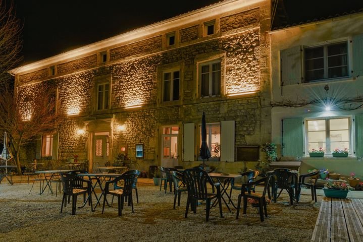 Off2France's tweet photo. Some stunning uplighters installed by my goodself at Auberge du Noyer Dept 16 https://t.co/sy04fBMtgi